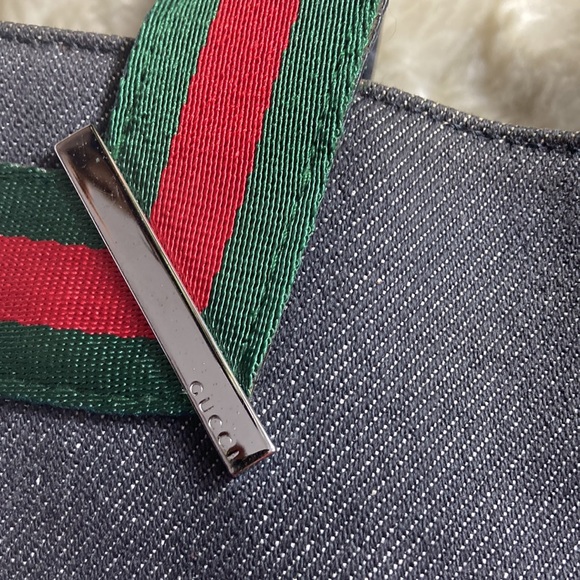 FIRM🔥Authentic Gucci Web Sherryline Shoulderbag - Picture 3 of 12